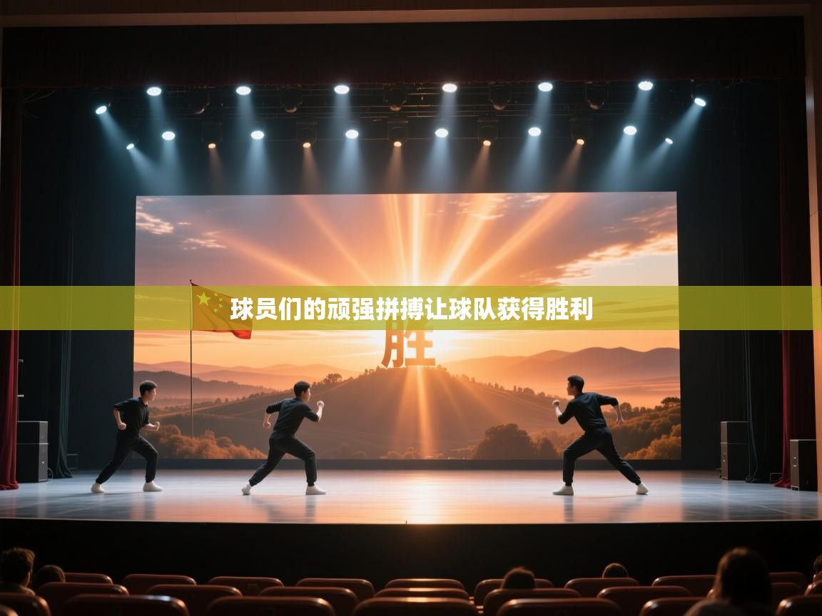球员们的顽强拼搏让球队获得胜利