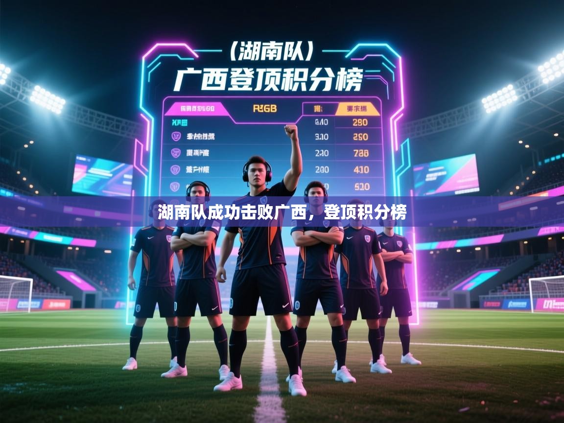 湖南队成功击败广西,登顶积分榜 第1张